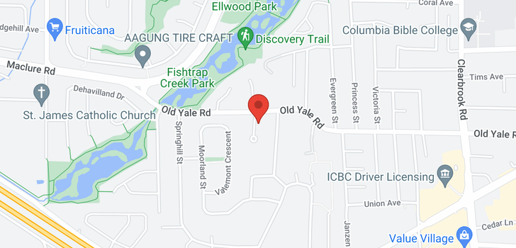 map of 11 31600 OLD YALE ROAD